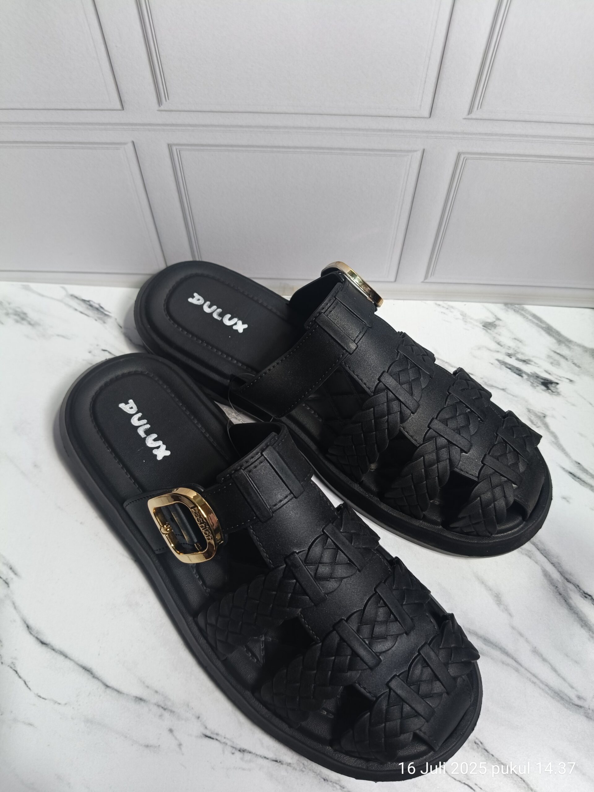 Sandal Wanita Slop Jelly Tali Kepang Premium - Gambar 4